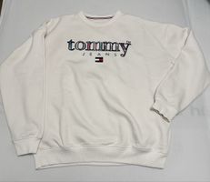TOMMY JEANS W Oversize Tartan 1 Applique Crew, Grösse S, neu
