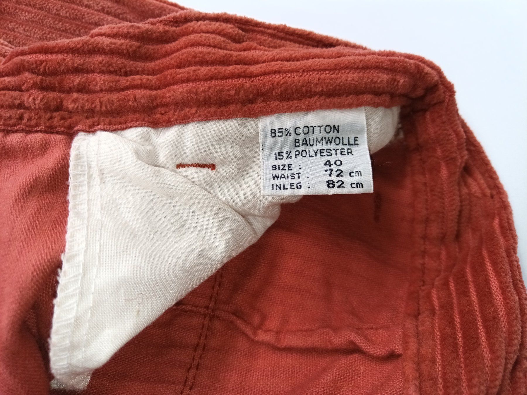 Pantaloni: Rote Cordhose – Nuovo (secondo la descrizione) da Wängi venduto da Ladys_First 4