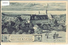 Nonnenkloster Notkersegg - Künstlerkarte