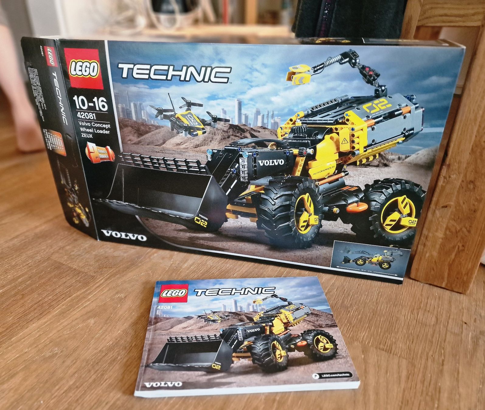Lego Giocattoli: Lego Technic 42081 Volvo Concept Wheel Loader ZEUX – Usato da Müllheim-Dorf venduto da 207mo 1