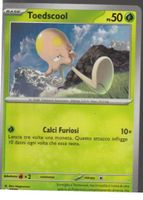 TCG POKEMON destino di Paldea PAF 004/091 TOEDSCOOL Italiano