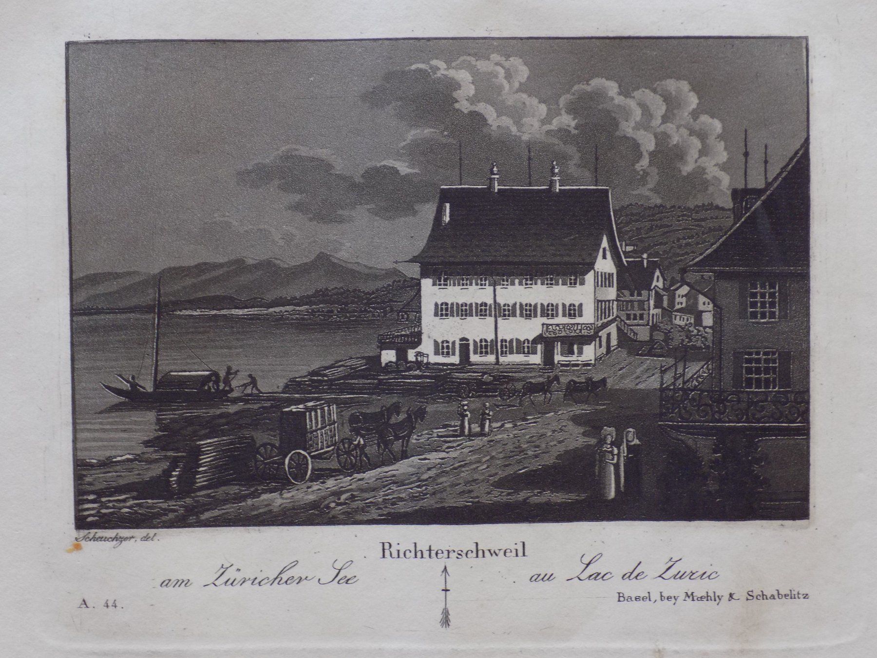 Gravures: Richterswil – D'occasion à Risch par Rischli15 1