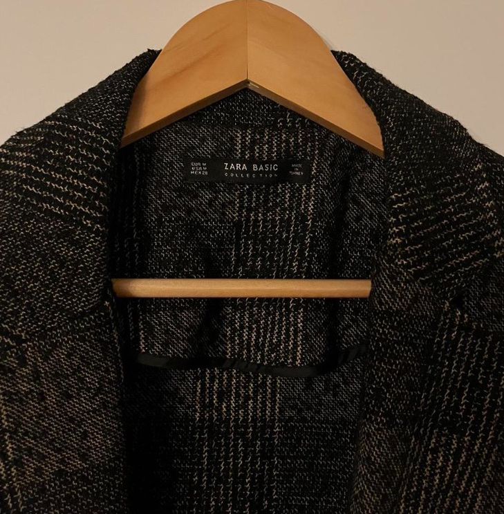 Zara Gilets: Damen Weste Zara Basic Karomuster schwarz/braun Grösse M  – Neuf (Voir description) à Zürich par cel_cw9k 2