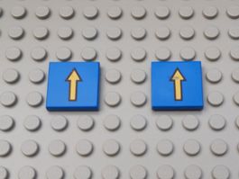 LEGO Classic Space - Bedruckte Fliesen 2x2 - 3068p08 (Lot 1)