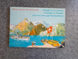 Vintage Brettspiel / Spiel - Reise durch die Schweiz