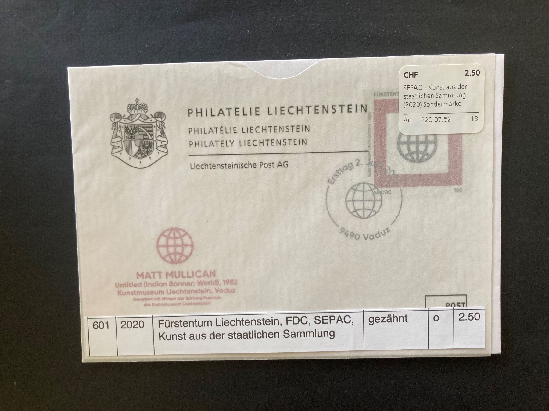 Tutti i francobolli: Fürstentum Liechtenstein – Usato da Domat/Ems venduto da Lareina2015 1