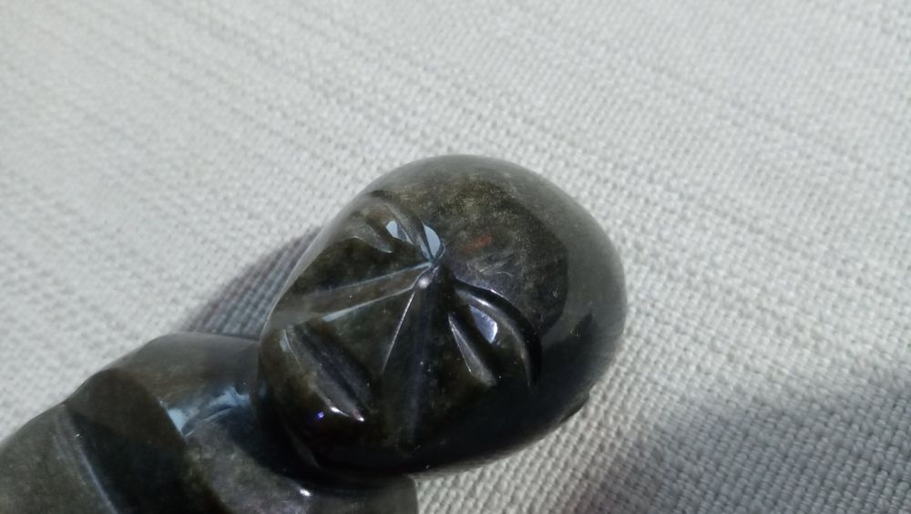 Kleiner grüner Jade Buddha Statue Figur Skulptur Turmalin | Kaufen auf ...