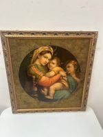Nachbildung "Madonna della Seggiola" von Raffaello Seggiola