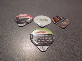 Kaffeerahmdeckeli Serie Kaffeemarken