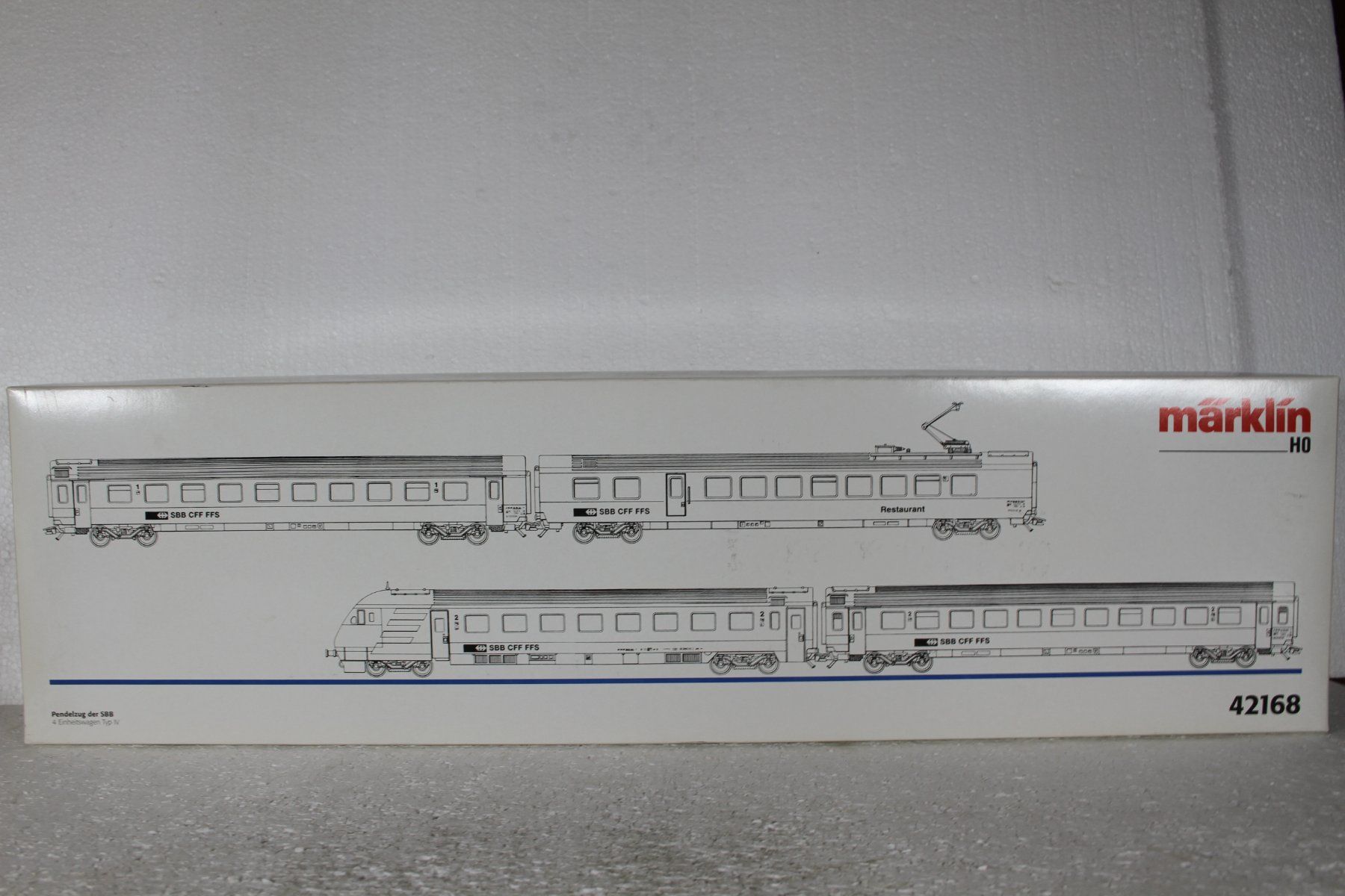 Märklin Modelleisenbahnen: Märklin 42168 SBB Pendelzug Set – Gebraucht aus Triesen von gleis8 9