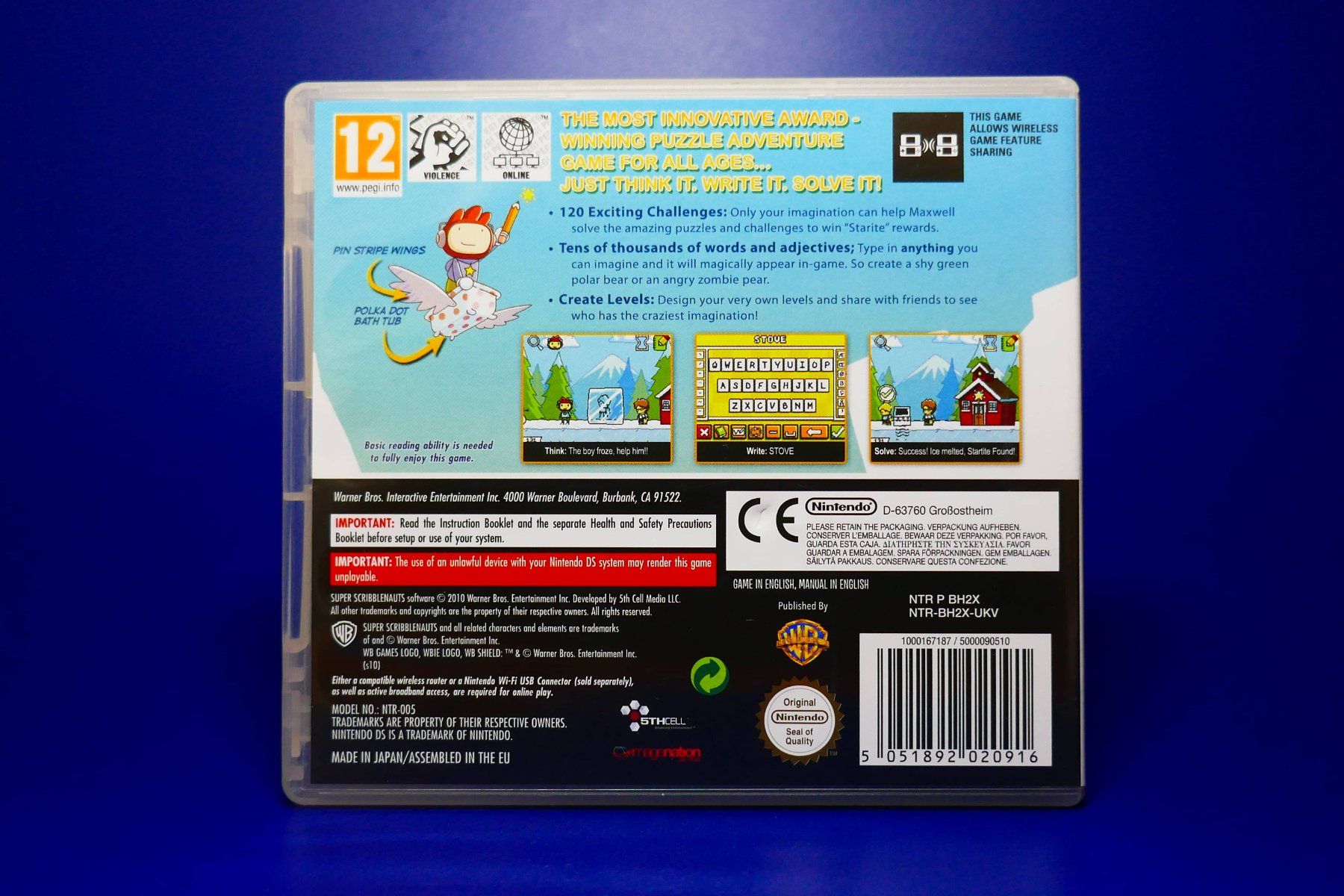 Nintendo Spiele: Super Scribble Nauts - Nintendo DS – Gebraucht aus Vuarrens von Espace-Retro 3