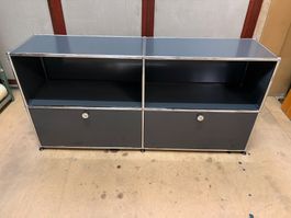 USM Haller Sideboard Anthrazit mit Schubladen