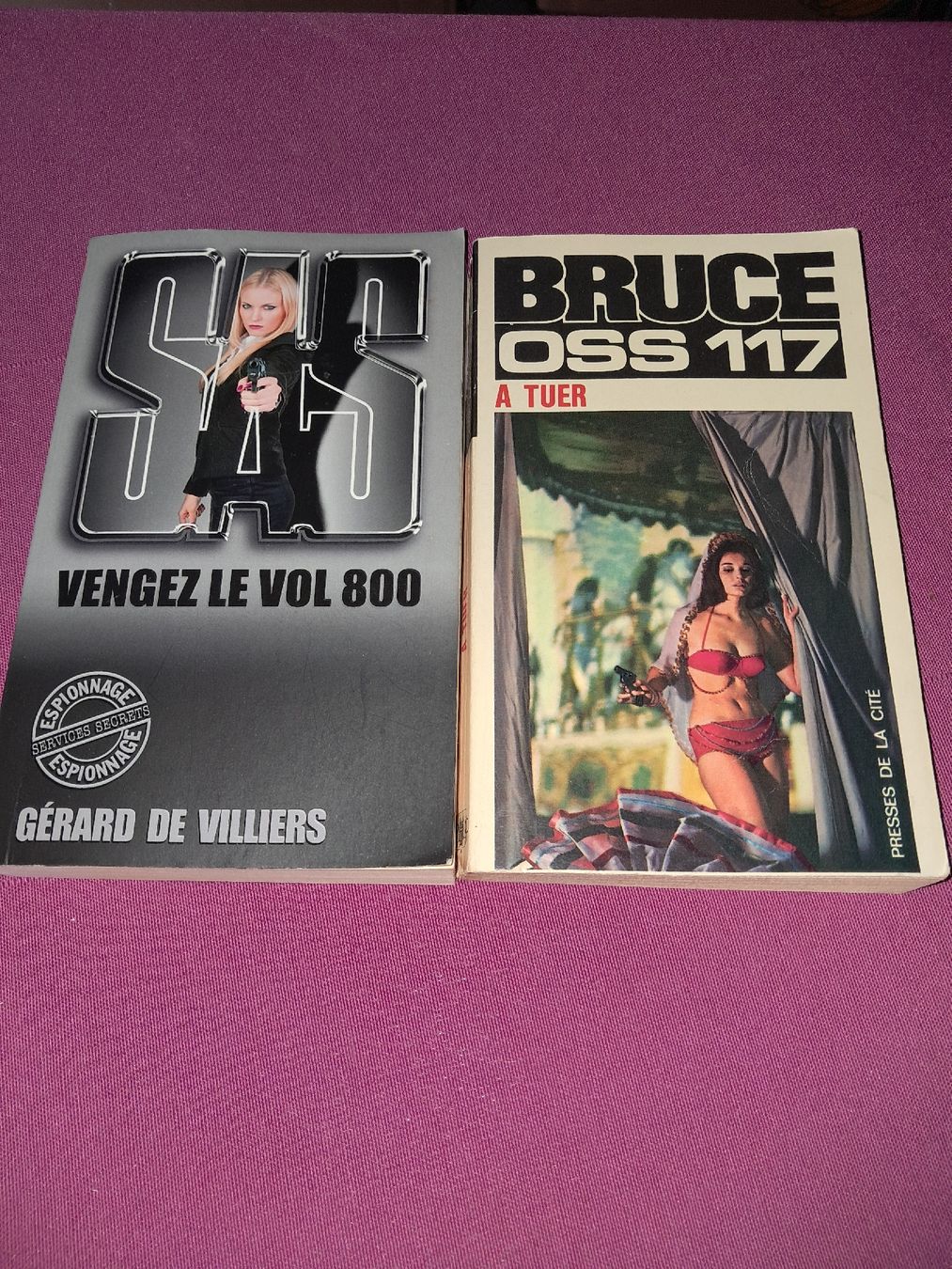 Bücher: Lot de 2 romans d'espionnage – Gebraucht aus Le locle von juliensaran