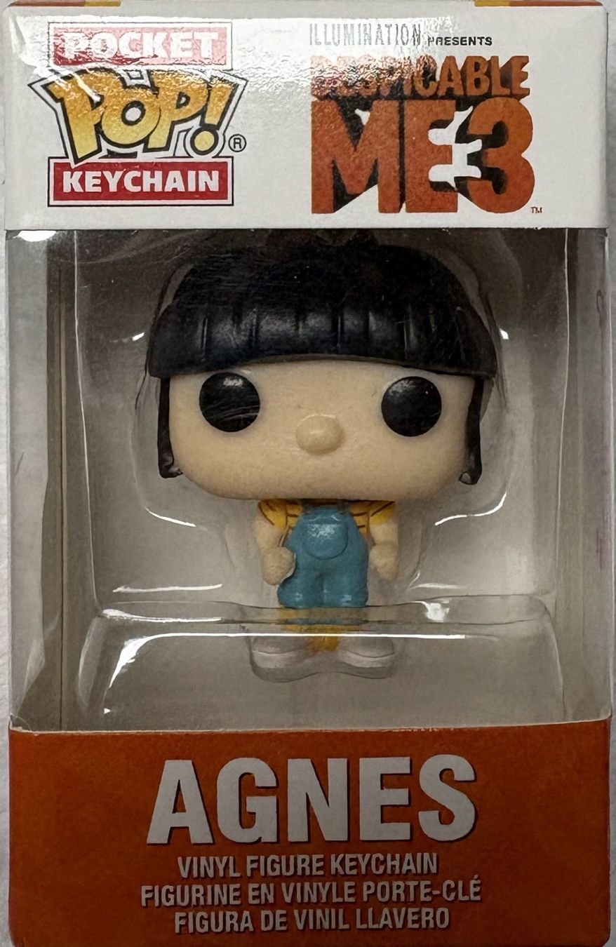 Funko Statuette: Funko Pop Keychain - DM3 - Minions - Agnes – Nuovo e nell'imballaggio originale da Meisterschwanden venduto da McSchein