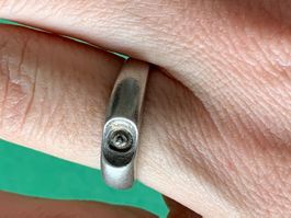 Silberring nacked (54/17)