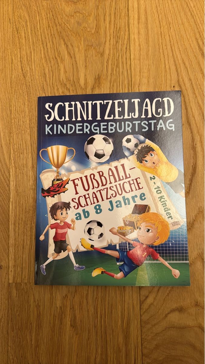 Bücher: Fussball Schnitzeljagd Kindergeburtstag ab 8 J. – Neu (gemäss Beschreibung) aus Raron von cathy123