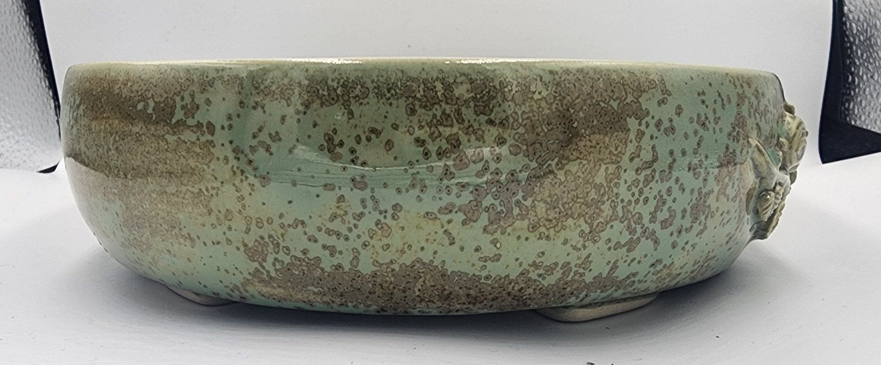 Vasi per fiori: Neu Handgemachte Bonsaischale mit Relief  Steinzeug – Nuovo (secondo la descrizione) da Basel venduto da TKpottery 3