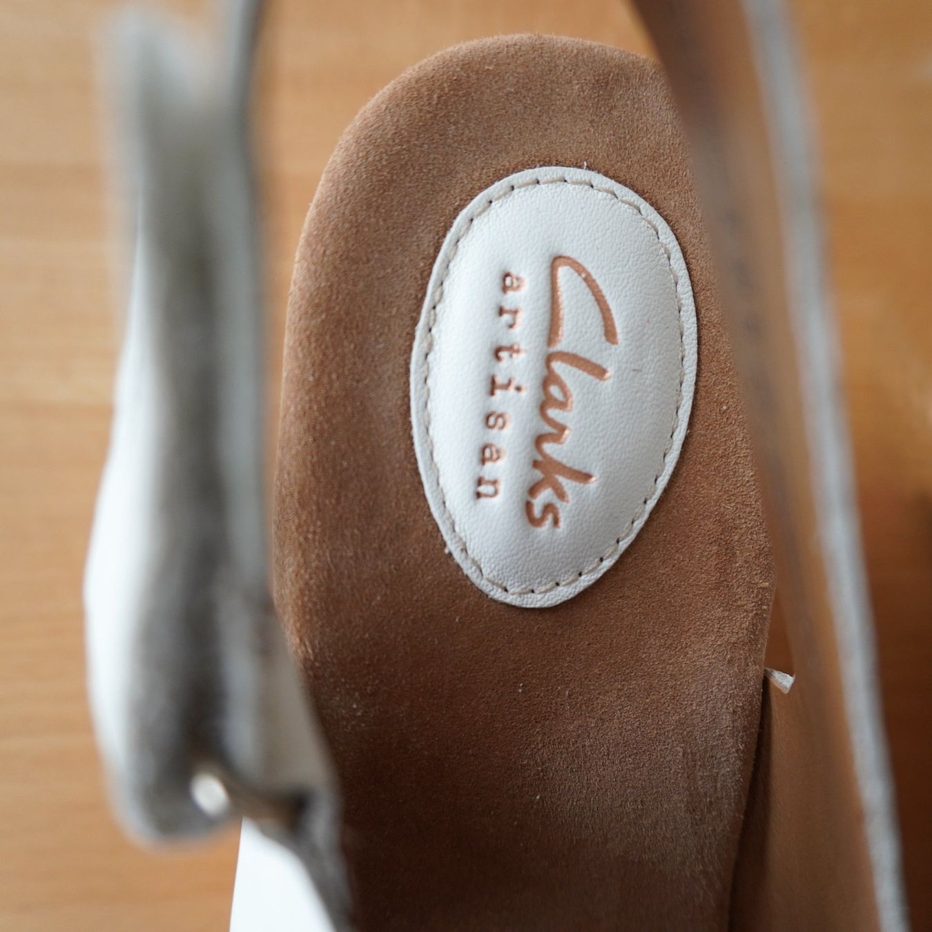 Clarks Damenschuhe: Keilsandale Clarks, weiss, Grösse 42 – Gebraucht aus Olten von HerGoodPieces 5