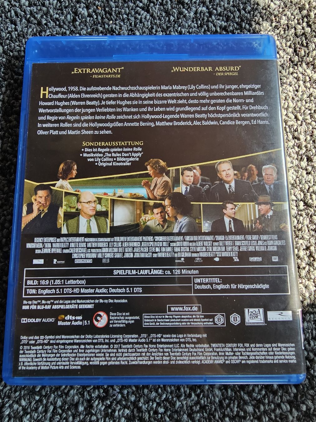 Tutti i DVDs: Blu-ray: Regeln spielen keine Rolle  – Usato da Ruswil venduto da jan_bxl5 1