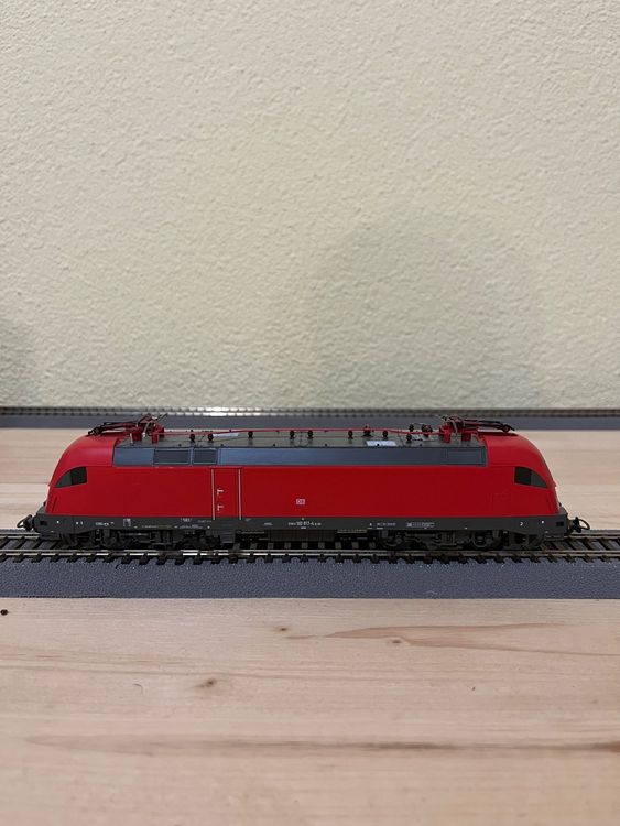Locomotive électrique Piko HO BR 182 DB Netz - Époque VI, Alimentation DC, Longueur 160 Mm | Pour Réseau Ferroviaire Miniature