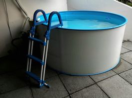 Stahlwannen Pool Durchmesser 2 Meter