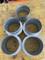 Schlauchverbinder, Muffe,  verzinkt NW 100 mm, 5 Stk.