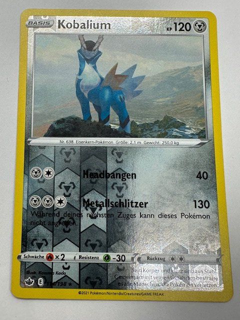 Pokémon Carte collezionabili: Kobalium - Reverse Holo – Nuovo (secondo la descrizione) da Nussbaumen AG venduto da Pika-Shop