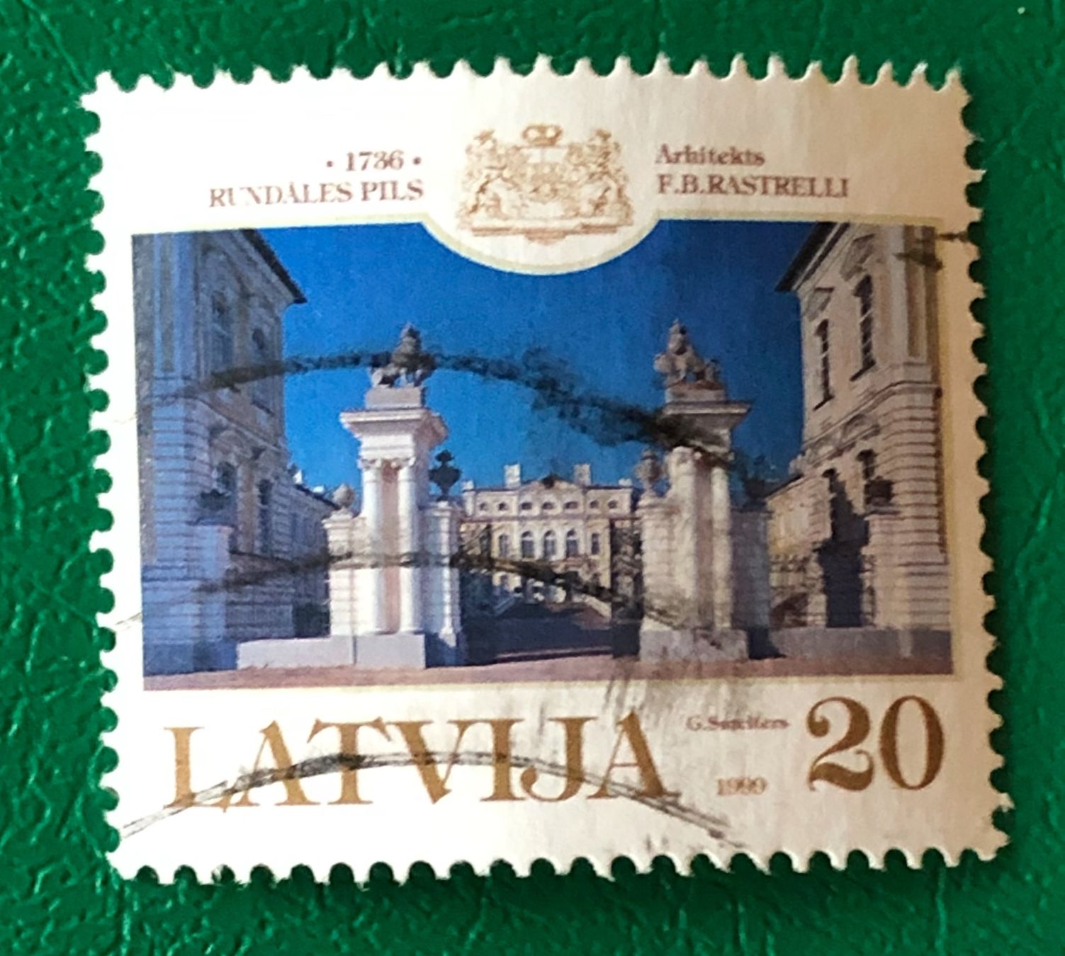 Alle Briefmarken: BRIEFMARKEN AUS  Lettland GESTEMPELT – Gebraucht aus Aarau von Angi-007
