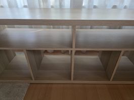 IKEA KALLAX TV-Bank Eicheneff wlas 147x60 cm guter Zustand