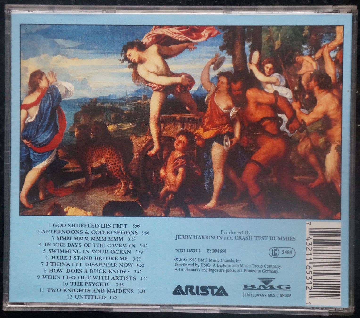 CDs: Crash Test Dummies - God Shuffled His Feet - CD – Gebraucht aus Schaffhausen von spinelli02 1