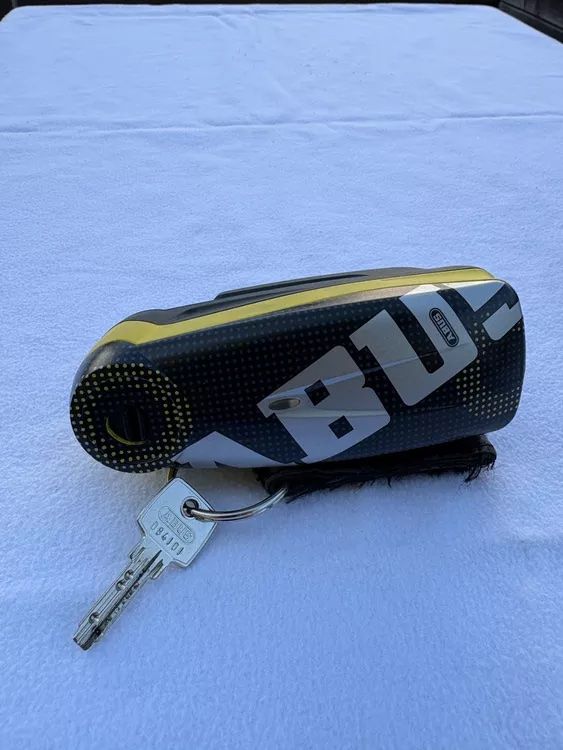 Abus Schlösser: ABUS Bremsscheibenschloss mit Tasche – Gebraucht aus Köniz von cone_cry 3