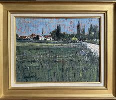 Signature illisible, Meinier 1982, huile sir toile