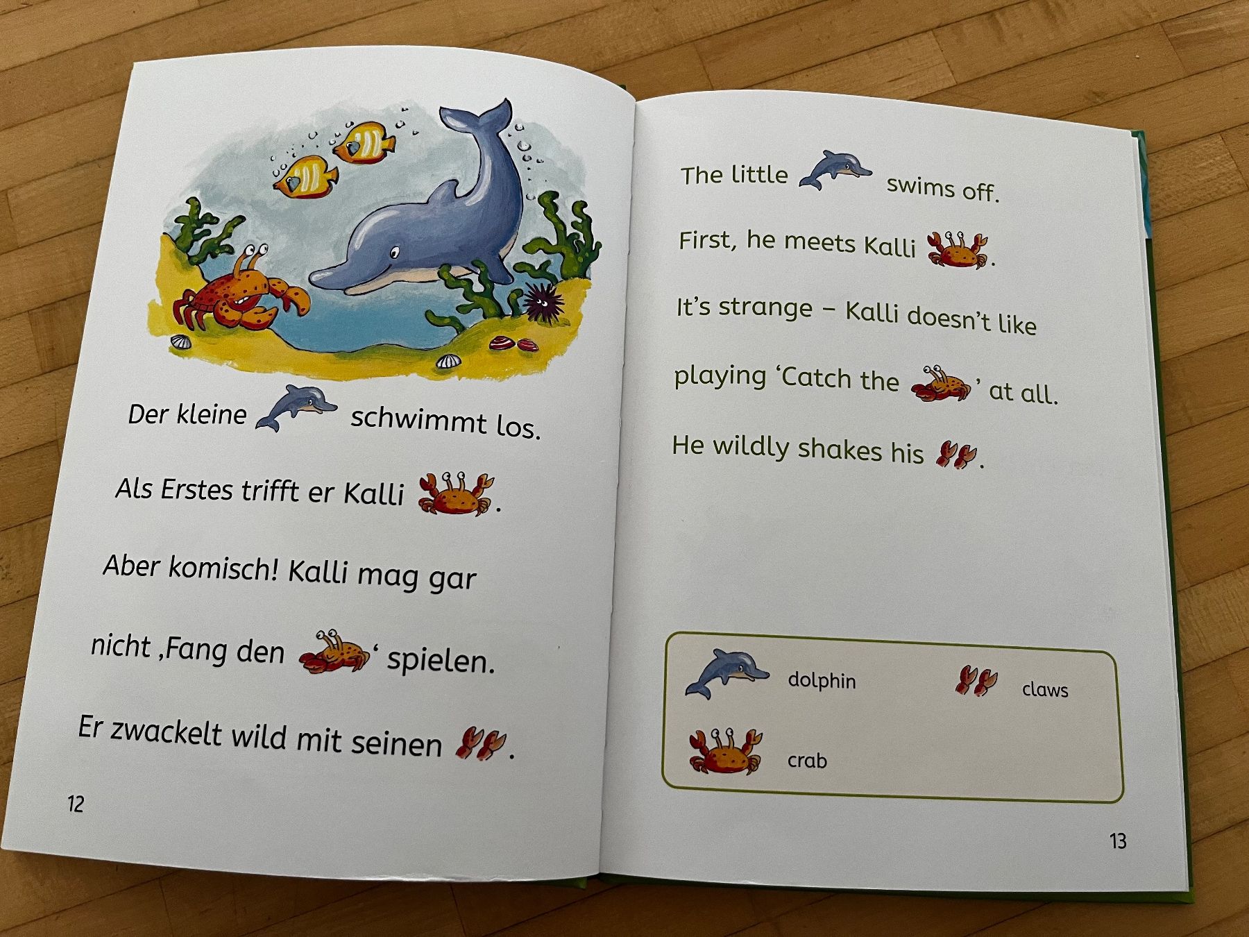 Libri: Bildermaus Mit Bildern Englisch lernen Delfingeschichten – Usato da Horgen venduto da Hoppelhase11 1