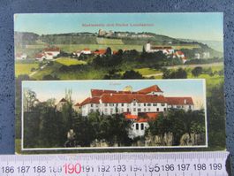 MARIASTEIN KLOSTER MIT RUINE LANDSKRON 1920 AK SO