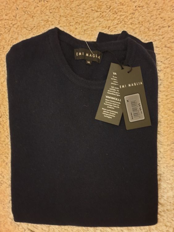 Pull Homme Griffon En Laine – Marron, Taille 2 – Neuf Avec étiquettes