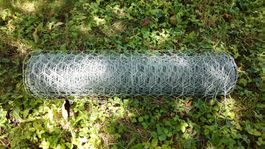Drahtgitter Rolle sechseckig 