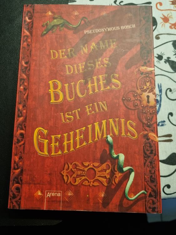 Der Name Dieses Buches Ist Ein Geheimnis Von Bosch. ZYGQN