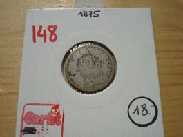 (148)  1/2 Franken  1875