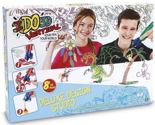 Stifte & Marker: IDO3D VERTICAL 8 STYLOS DELUXE DESIGN – Neu und originalverpackt aus Châtelaine von suisseshopping