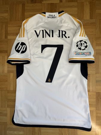 Original Vinicius Junior Real Madrid 2023/24 Trikot M