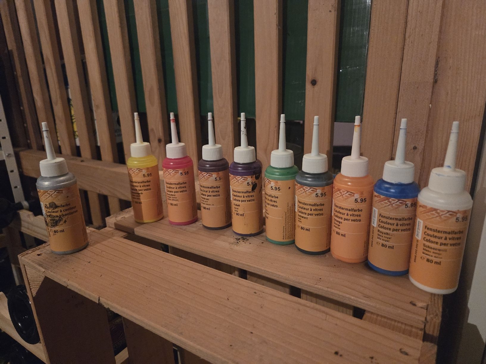Farben: Fenstermalfarbe Set – Gebraucht aus Thun von Jaso8