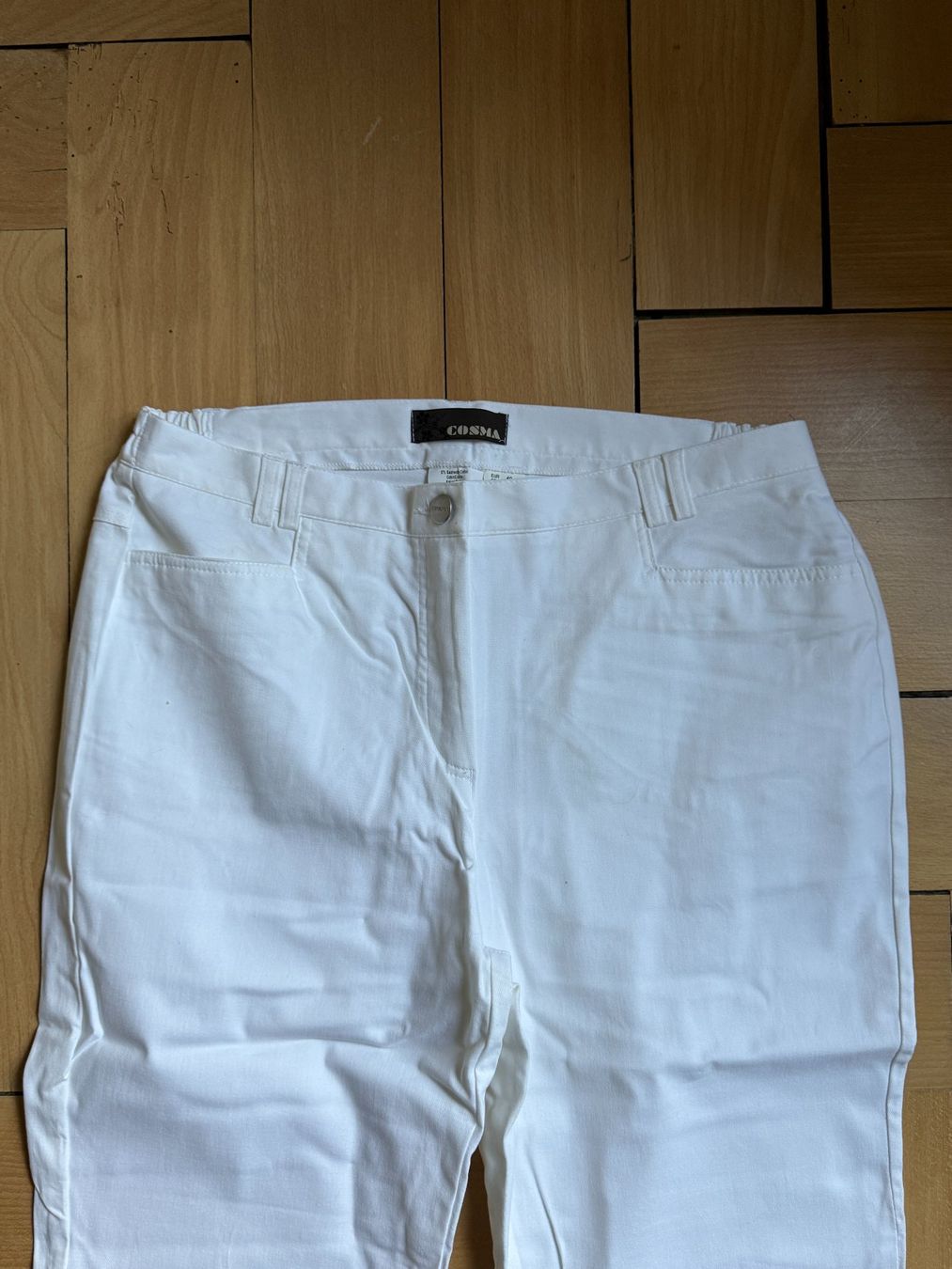 Pantalons: COSMA - Hose weiss 40 – D'occasion à Zürich par Diazaio 1