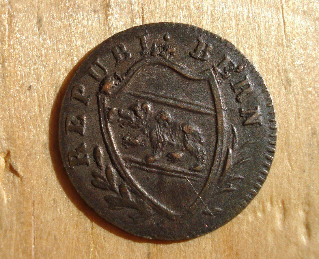 Tutti le monete: (D3) Bern 1 Rappen 1818 – Usato da Erlach venduto da Net-Coins