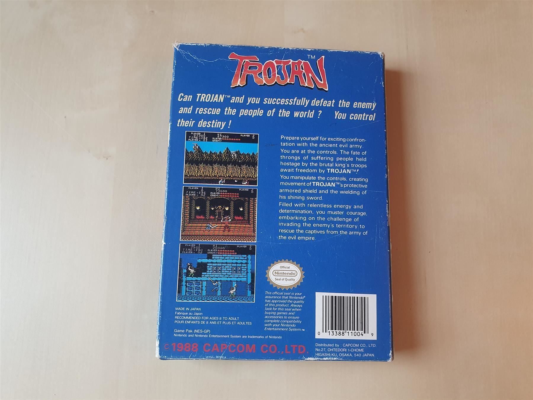 Nintendo Spiele: Trojan – Gebraucht aus Stansstad von collectorsshop 1