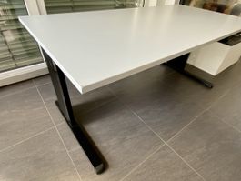 Bürotisch, Arbeitstisch, gross & massiv