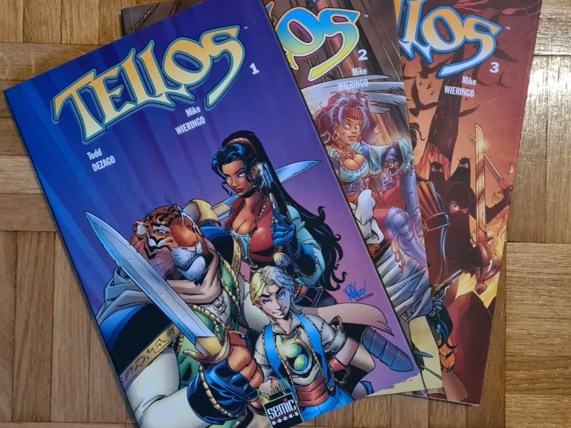 Fumetti: Tellos (lot de 3, Semic) – Usato da Genève venduto da fab2401