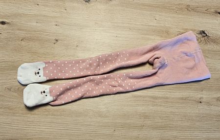 Strumpfhose Lupilu gepunktet rosa Grösse 86/92