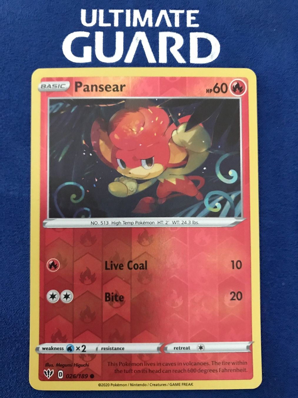 Pokémon Carte collezionabili: Pokemon TCG - Pansear EN reverse Holo – Nuovo (secondo la descrizione) da Lyss venduto da DeaDiLuna