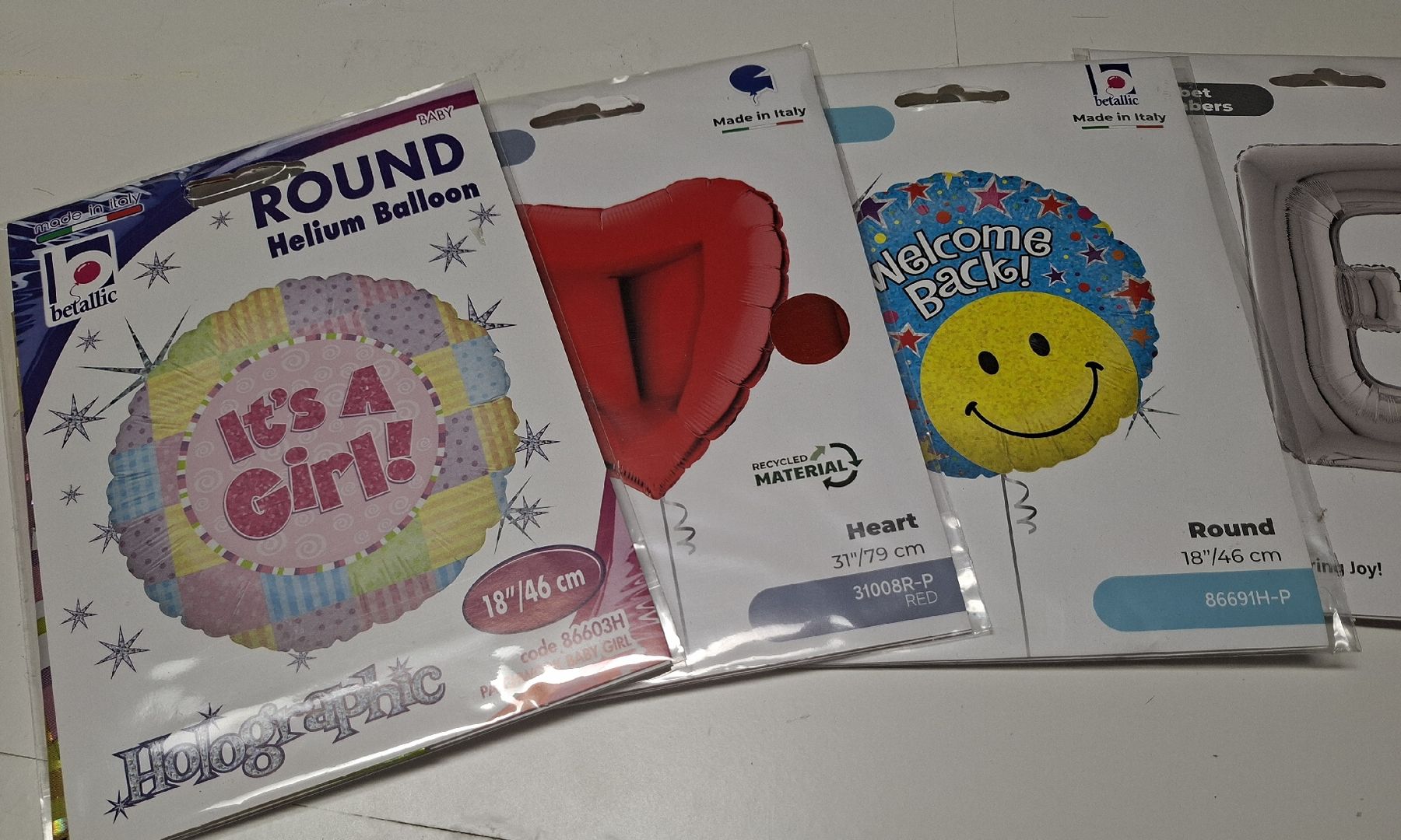 Toutes les décorations: Ballons alu – Neuf avec emballage d'origine à Tramelan par del_87ds 2