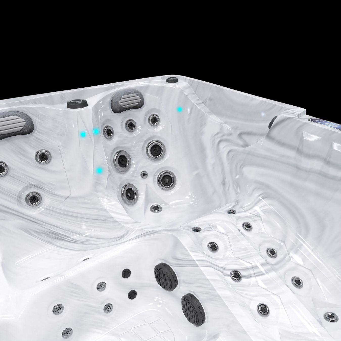 Whirlpool: Whirlpool Ohio Platin - mit Balboa Jet Therapy Sequencer – Nuovo e nell'imballaggio originale da Frauenfeld venduto da Whirlpool-Schweiz 7